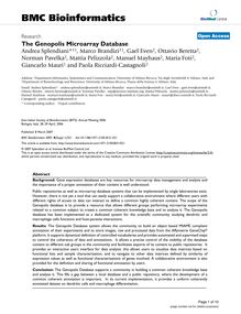 The Genopolis Microarray Database