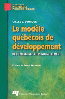 Le Modèle québécois de développement