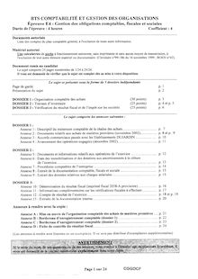 Btscompta 2003 gestion des obligations comptables, fiscales et sociales