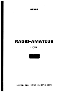Dinard Technique Electronique - Cours radioamateur Lecon 18
