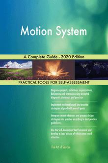 Motion System A Complete Guide - 2020 Edition