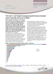 Rail freight transport in Europe