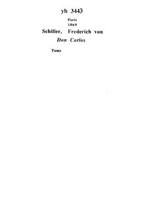 Guillaume Tell / drame de Fr. Schiller ; traduction française, par Th. Fix, avec le texte allemand