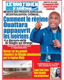 Le Quotidien d’Abidjan n°4104 - du mercredi 13 avril 2022