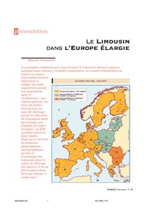 Le Limousin dans l Europe élargie