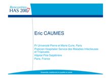 Présentation d E. Caumes