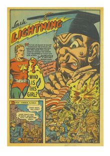 Lightning Comics v3 001 (64 of 68pgs)-intro of Lightning Girl