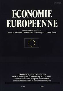 Les grandes orientations des politiques économiques de 1997