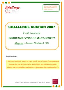 CHALLENGE AUCHAN 2007