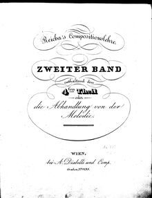 Partition Volume 2, Traité de haute composition musicale I et II