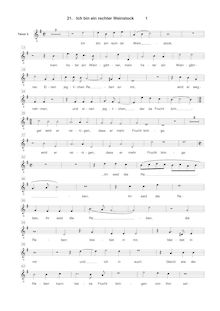 Partition ténor 2 , partie [G2 clef], Geistliche Chor-Music, Op.11 par Heinrich Schütz