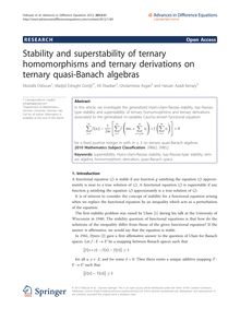 Stability and superstability of ternary homomorphisms and ternary derivations on ternary quasi-Banach algebras