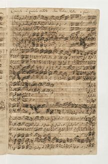 Partition complète, clavecin Concerto, BWV 1054, Klavierkonzerte mit Begeleitung von zwei Violine, Viola und Continuo