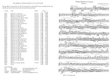 Partition parties complètes, 3 corde quatuors, Op.74, Spohr, Louis par Louis Spohr