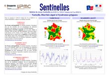 Bulletin du réseau Sentinelles du 01/05/13 : Varicelle, Diarrhée aiguë et Syndromes grippaux
