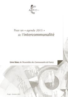 
Livre blanc de l’Assemblée des Communautés de France