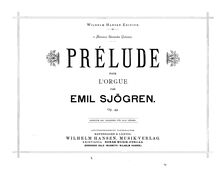 Partition complète, Prelude et Fugue en A minor, Op.49, A minor