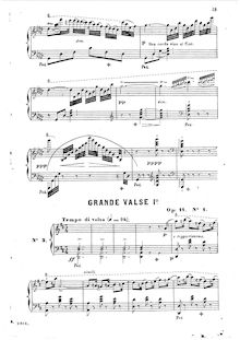 Partition complète, 4 Piano pièces, Ravina, Jean Henri