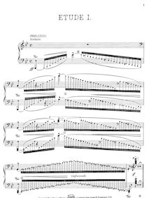 Partition complète (S.141), Grandes études de Paganini
