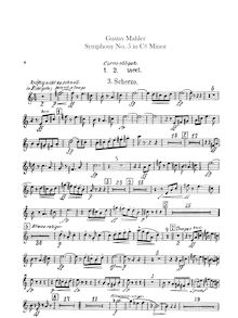 Partition Solo Obligato cor (F), cor 1, 2, 3, 4, 5, 6 (F), Symphony No.5