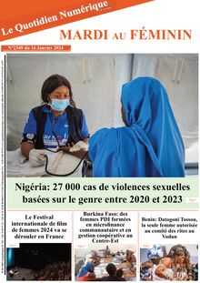 LE QUOTIDIEN NUMERIQUE D'AFRIQUE - N°2349 Du 16/01/2024