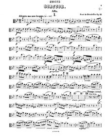 Partition viole de gambe, Piano quatuor No.1, Op.13, G minor, Boisdeffre, René de