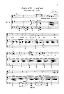 Partition complète (filter), Archibald Douglas, Op.128