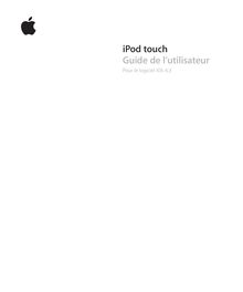 iPod touch : Guide de l’utilisateur