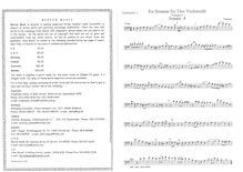 Partition parties complètes, 6 sonates pour 2 flûtes, violons ou enregistrements, TWV40:101-106