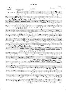 Partition violoncelle, 3 corde Trios, Op.20, 3 Trios Pour Violon, Alto, et Basse