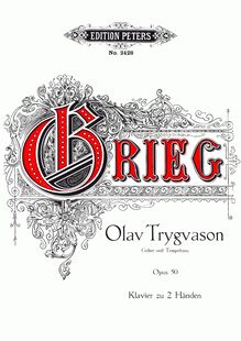 Partition Prayer et Temple danse  (600dpi monochrome), Olav Trygvason