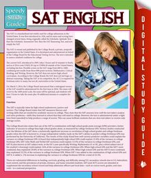 SAT English (Speedy Study Guide)