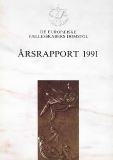 Årsrapport 1991