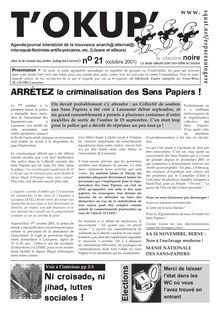 ARRÊTEZ la criminalisation des Sans Papiers ! Ni croisade, ni ...