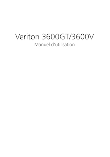 Notice Ordinateurs Acer  Veriton 3600GT
