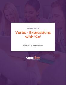 Verbs - Expressions with  Go 