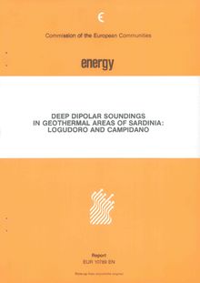 Deep dipolar soundings in geothermal areas of Sardinia