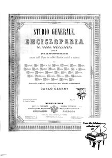 Partition complète, Studio Generale - Enciclopedia di Passi Brillanti