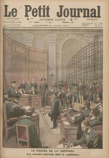 LE PETIT JOURNAL SUPPLEMENT ILLUSTRE  N° 1062 du 26 mars 1911