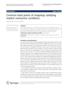 Common fixed points of mappings satisfying implicit contractive conditions