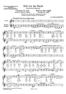 Partition Canto et violon obligato , partie (monochrome), 143 chansons