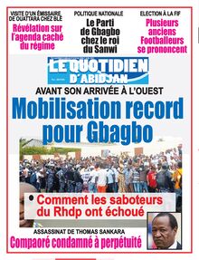 Le Quotidien d’Abidjan n°4100 - Du jeudi 07 avril 2022