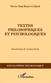Textes philosophiques et psychologiques