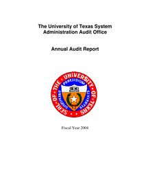  Audit Plan for Fiscal Year 1999