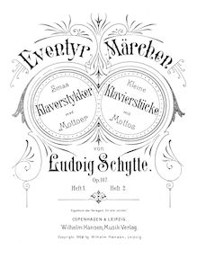 Partition complète, Eventyr, Op.107, Smaa Klavestykker med Mottoer