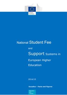 National student fee and support systems in European higher education