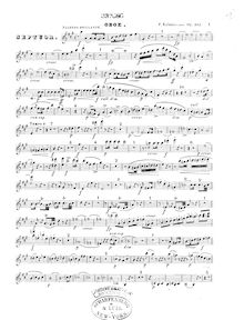 Partition hautbois , partie, Septet, Op.132, Grand Septour, Kalkbrenner, Friedrich Wilhelm