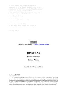 Thakur-na - A Terran Empire story