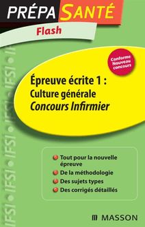 Flash Épreuve écrite 1 : Culture générale Concours Infirmier