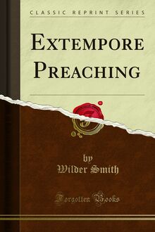 Extempore Preaching
